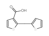 3-Thiophenecarboxylicacid, 2-(2-thienylmethyl)- structure