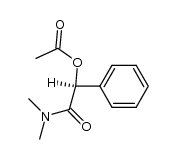 S(+)-N,N-Dimethyl-O-acetylmandelamid结构式