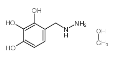 4-(hydrazinylmethyl)benzene-1,2,3-triol Structure