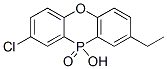 2-Chloro-8-ethyl-10-hydroxy-10H-phenoxaphosphine 10-oxide结构式