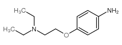 4-[2-(diethylamino)ethoxy]aniline structure