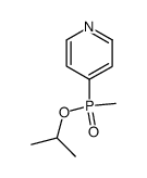 isopropyl (pyridin-4-yl)methylphosphinate结构式