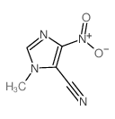 1H-Imidazole-5-carbonitrile,1-methyl-4-nitro-结构式