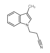 3-(3-甲基-1H-吲哚-1-基)丙腈图片