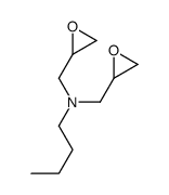 N,N-bis(oxiran-2-ylmethyl)butan-1-amine结构式