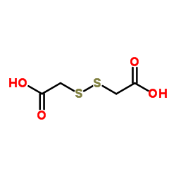 Dithiodiglycolic acid Structure