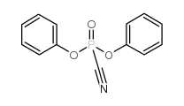 DIPHENYL CYANOPHOSPHONATE Structure