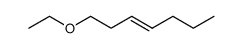 1-ethoxy-3-heptene结构式