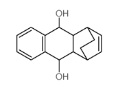 1,4,4a,9,9a,10-hexahydro-1,4-ethanoanthracene-9,10-diol结构式