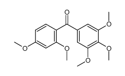 2,3',4,4',5'-Pentamethoxybenzophenon结构式