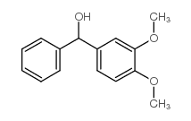 3,4-DIMETHOXYBENZHYDROL structure