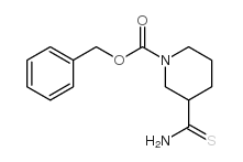 (1-Cbz-3-piperidine)carbothioamide structure