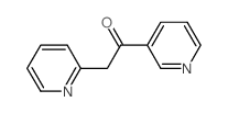 2-pyridin-2-yl-1-pyridin-3-yl-ethanone Structure