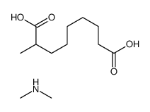 N-methylmethanamine,2-methylnonanedioic acid Structure