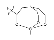 1-methyl-3-trifluoromethyl-2,8,9-trioxa-5-aza-1-sila-bicyclo[3.3.3]undecane Structure