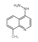 4-HYDRAZINO-8-METHYLQUINOLINE Structure