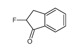 2-fluoro-2,3-dihydro-1H-inden-1-one结构式