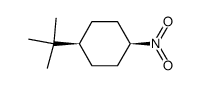 cis-4-t-butylnitrocyclohexane结构式