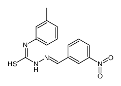 3-nitrobenzaldehyde N-(3-methylphenyl)thiosemicarbazone picture