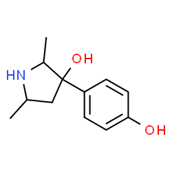 3-Pyrrolidinol,3-(4-hydroxyphenyl)-2,5-dimethyl-(9CI) picture