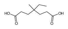 4-ethyl-4-methyl-heptanedioic acid结构式