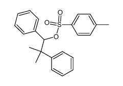 2-methyl-1,2-diphenylpropyl 4-methylbenzenesulfonate Structure