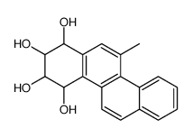 11-methyl-1,2,3,4-tetrahydrochrysene-1,2,3,4-tetrol Structure