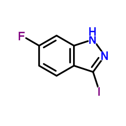 6-氟-3-碘吲唑结构式