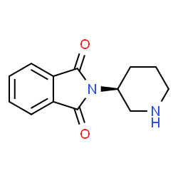 3-(S)-PIPERIDINYL PHTHALIMIDE HYDROCHLORIDE结构式