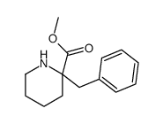 methyl 2-benzylpiperidine-2-carboxylate Structure