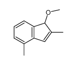 1-methoxy-2,4-dimethyl-1H-indene Structure