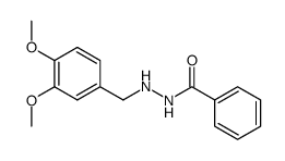 2'-(3,4-dimethoxybenzyl)benzohydrazide Structure