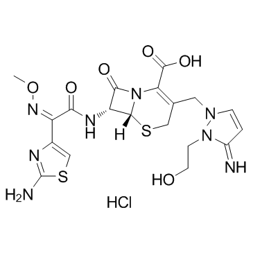 Cefoselis hydrochloride Structure