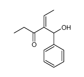 4-[hydroxy(phenyl)methyl]hex-4-en-3-one结构式