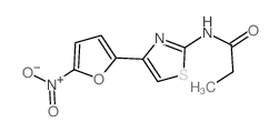 N-[4-(5-nitro-2-furyl)-1,3-thiazol-2-yl]propanamide picture