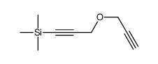 trimethyl(3-prop-2-ynoxyprop-1-ynyl)silane Structure