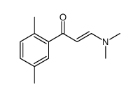 2-Propen-1-one, 3-(dimethylamino)-1-(2,5-dimethylphenyl)- Structure