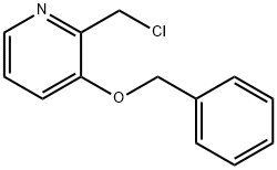 3-(苄氧基)-2-(氯甲基)吡啶结构式