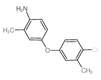 4-(4-Chloro-3-methylphenoxy)-2-methylphenylamine Structure