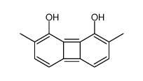 2,7-dimethylbiphenylene-1,8-diol Structure