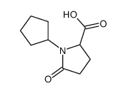 1-cyclopentyl-5-oxoproline结构式