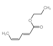 2,4-Hexadienoic acid,propyl ester, (2E,4E)- picture