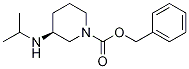 (S)-3-IsopropylaMino-piperidine-1-carboxylic acid benzyl ester结构式
