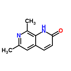 6,8-Dimethyl-1,7-naphthyridin-2(1H)-one Structure