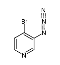 3-azido-4-bromopyridine结构式