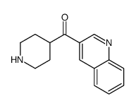 PIPERIDIN-4-YL-QUINOLIN-3-YL-METHANONE Structure