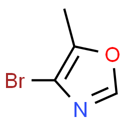 4-Bromo-5-methyl-1,3-oxazole structure