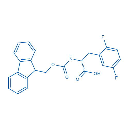 (R)-2-((((9H-Fluoren-9-yl)methoxy)carbonyl)amino)-3-(2,5-difluorophenyl)propanoic acid picture