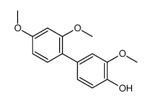 4-(2,4-dimethoxyphenyl)-2-methoxyphenol Structure