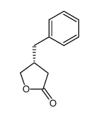 (R)-dihydro-4-(phenylmethyl)furan-2(3H)-one Structure